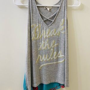 About A Girl tank top